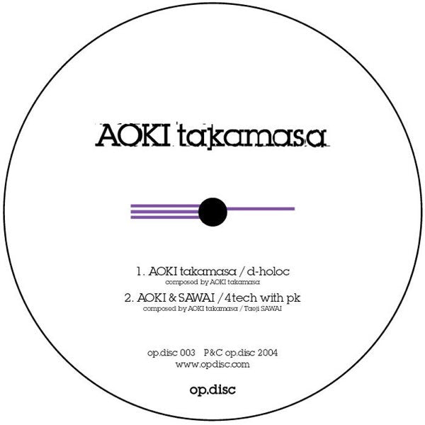 Aoki Takamasa / Taeji Sawai: EP