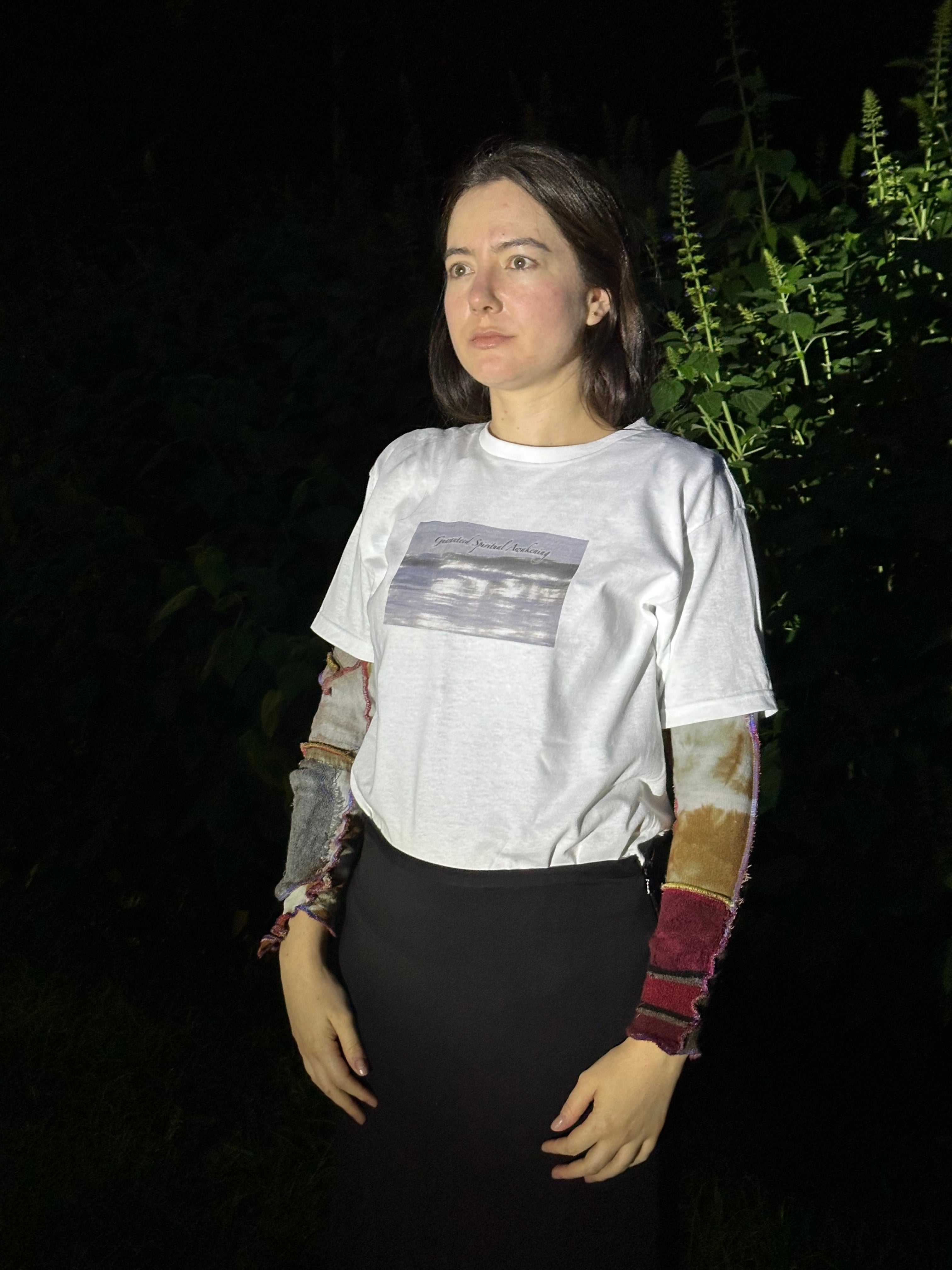 Guaranteed Spiritual Awakening White Tee