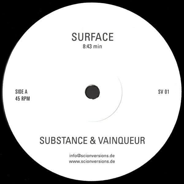 Substance & Vainqueur: Surface