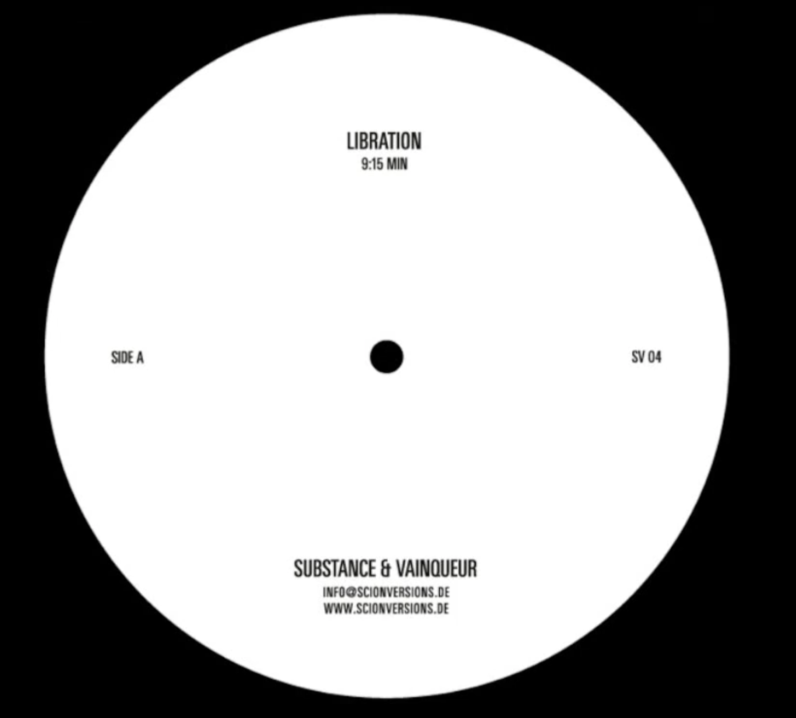 Substance & Vainqueur: Libration